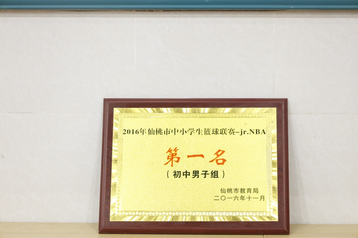 2016年仙桃市中小学生篮球联赛-jr.NBA第一名(初中男子组)